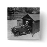 Hot Rod Pedal Car, early 1900s buttons