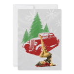 Hot Rod & Pin Up Christmas invitations