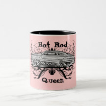 Hot Rod Queen Coffee Mugs