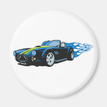 Hot Rod Refrigerator Magnets