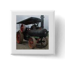 Hot Rod Tractor Button