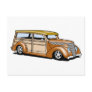 Hot Rod Woodie Postcard