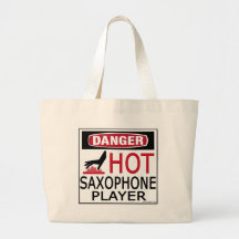 Hot Saxophone Player Bag