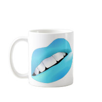 Hot Sexy Full Colour Female Lips Mouth Coffee Mug
