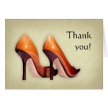Hot Shoes Greeting Card