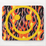 hot- smiley mouse pads
