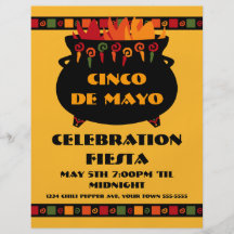 Hot & Spicy Fiesta Flyer