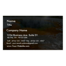 Hot Spring Business Card Template