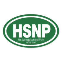 Hot Springs National Park Stickers