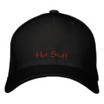 Hot Stuff Embroidered Baseball Cap embroidered hats