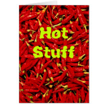 HOT STUFF GREETING CARDS