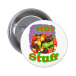 Hot Stuff Hot Pepper Photograph With Text Pins