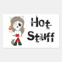 Hot Stuff Stickers