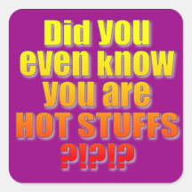 Hot Stuffs Decal! Stickers