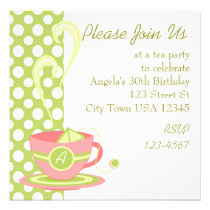 Hot Tea invitations