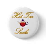 Hot Tea Sucks Button