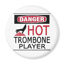Hot Trombone Player