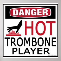 Hot Trombone Player