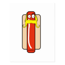 Hotdog Hulk Hogan Postcards