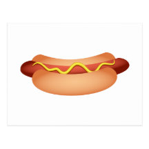 Hotdog Post Card