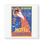 Hotel Alhambra Palace Granada Fridge Magnets