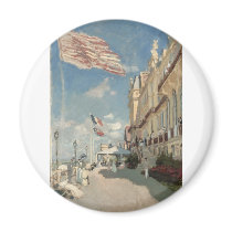 Hôtel des Roches Noires, Trouville (1870) Magnets
