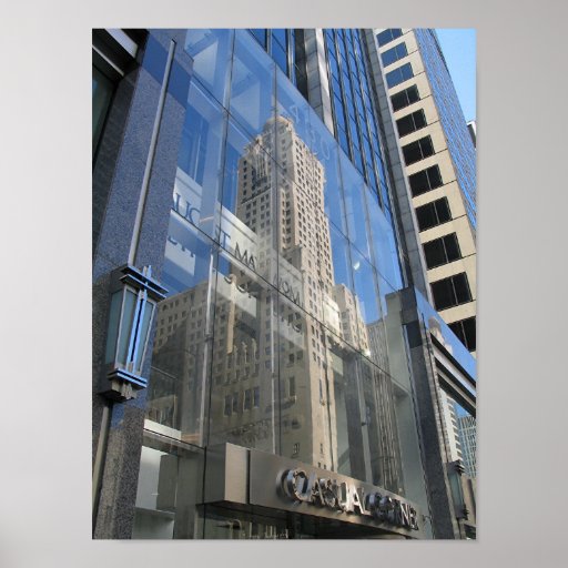 Hotel Inter-Continental vs. 430 N Michigan Ave Print