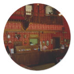 Hotel lobby, Lajitas, Big Bend National Park, Texa stickers