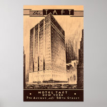 Hotel Taft, New York City Poster