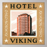 Hotel Viking, Oslo Norway posters
