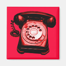 Hotline Red Magnets