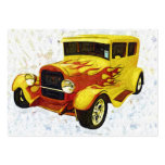 Hotrod in Flames Artcard ACEO
