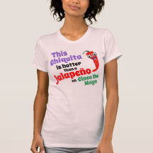 Hotter Than A Jalapeno On Cinco De Mayo T-shirts