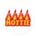 Hottie 3-Colour With Big 3-Colour Flames stickers