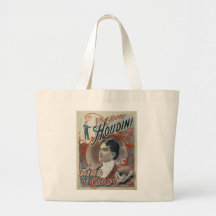Houdini, King of Card Vintage Advertisement Bag