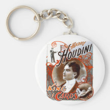 Houdini - King of Cards Keychain
