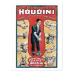 Houdini ~ Vintage Handcuff Escape Artist Post Card
