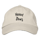 Hound Dawg Funny Embroidered Baseball Cap