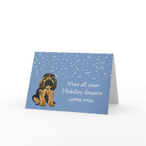 Hound Dog Holiday Card