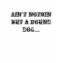 Hound Dog Ladies Baby Doll T-Shirt