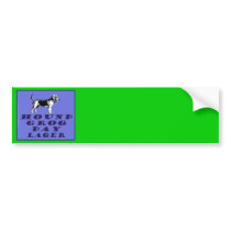Hound Grog Day Blue Lager Bumper Stickers