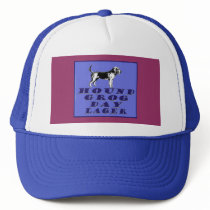 Hound Grog Day Blue Lager Trucker Hat