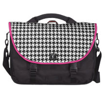 houndstooth pattern bag for laptop