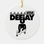 House DeeJay Christmas Tree Ornament