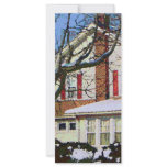 House Down the Street in Winter rack cards
