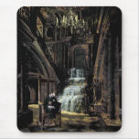 House Falling Drown mousepads