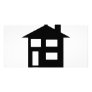 house icon custom photo card