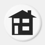 house icon refrigerator magnets