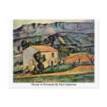 House In Provence By Paul Cezanne Post Cards