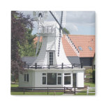 House In The Style Of A Windmill At Norfolk Broads magnets